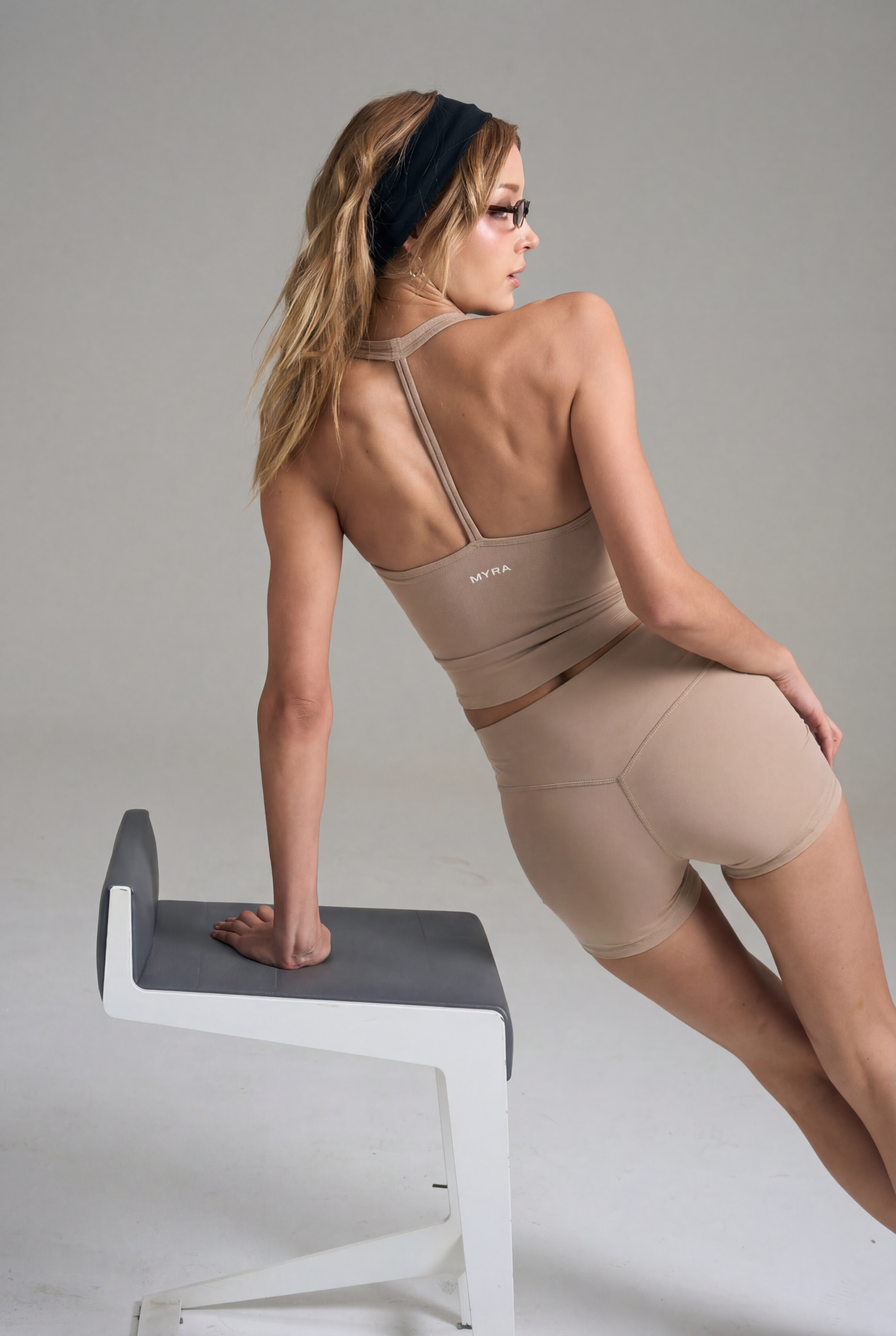 Tide Halter Tank - Almond