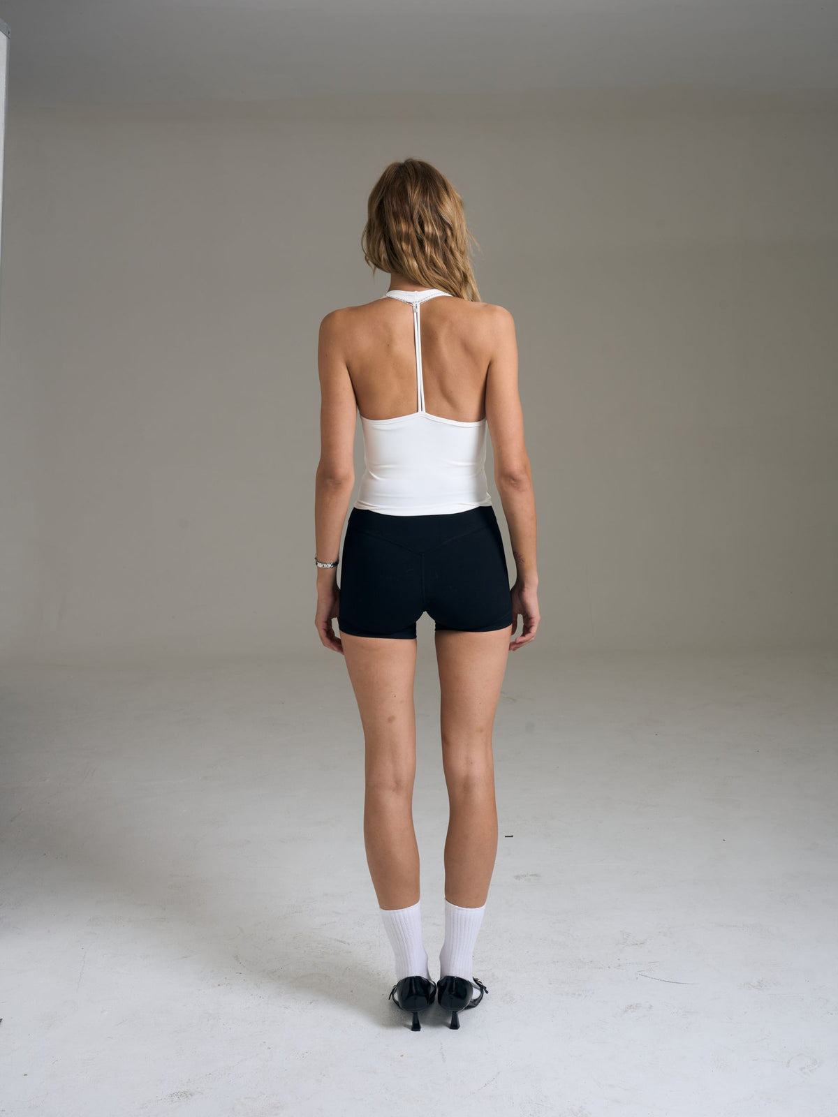 Tide Halter Tank | White