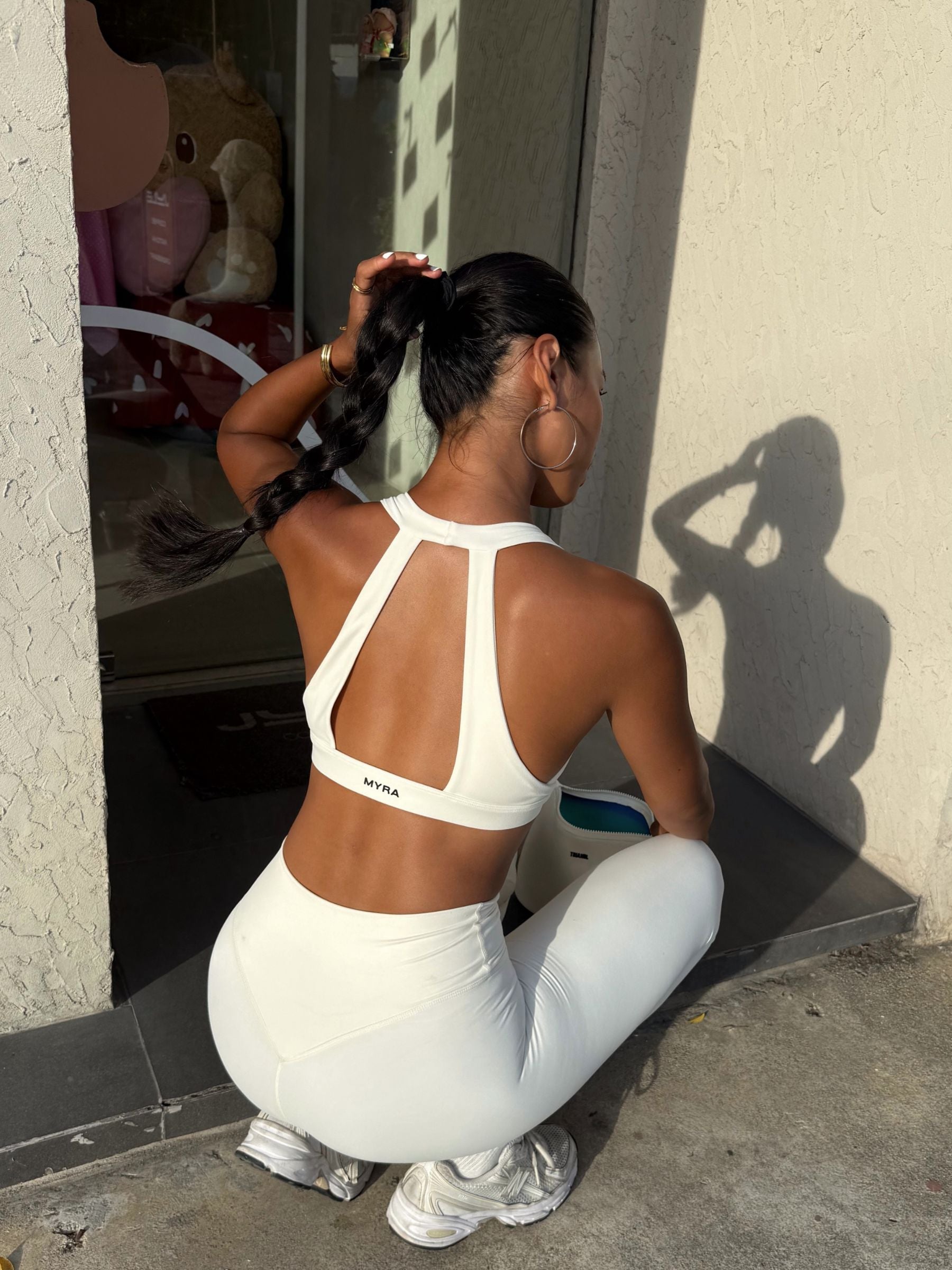 Aura Backstrap Bra - Cream