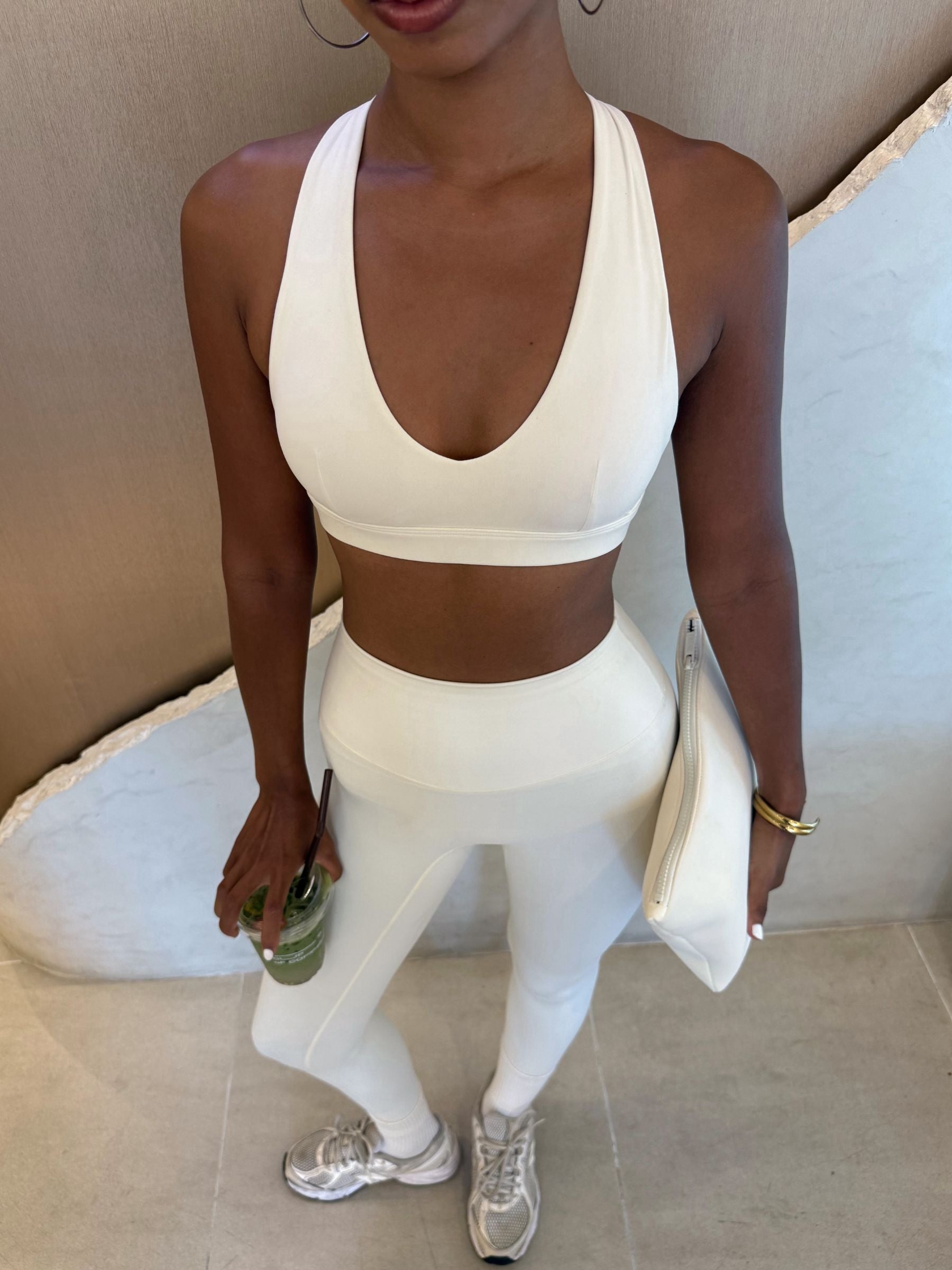 Aura Backstrap Bra - Cream