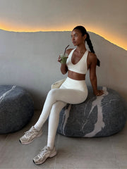 Aura Backstrap Bra - Cream