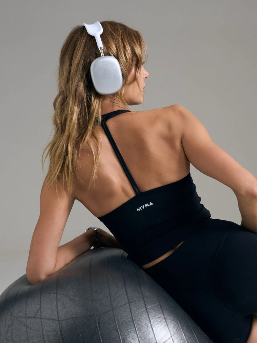 Tide Halter Tank | Almond
